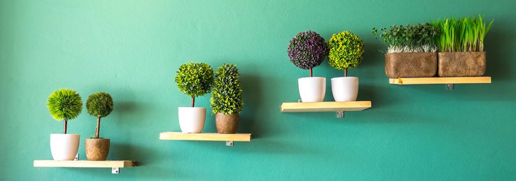 8 Maneras de decorar con plantas artificiales